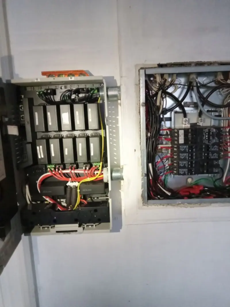 Electrical panel upgrade completed for Indoor Lighting Installation in McKenzie